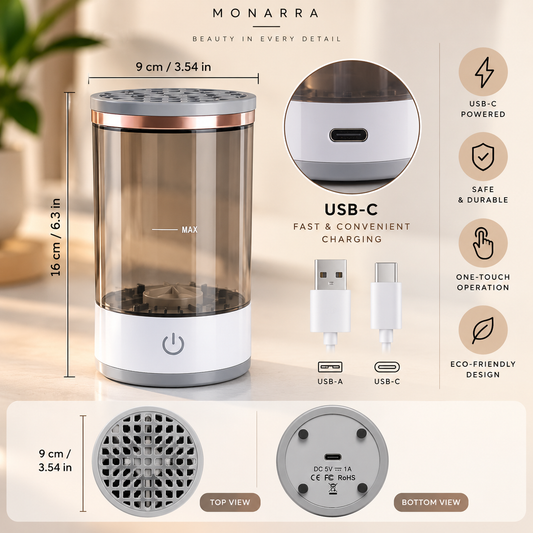 Makeup Brush Cleaner USB C PLUG