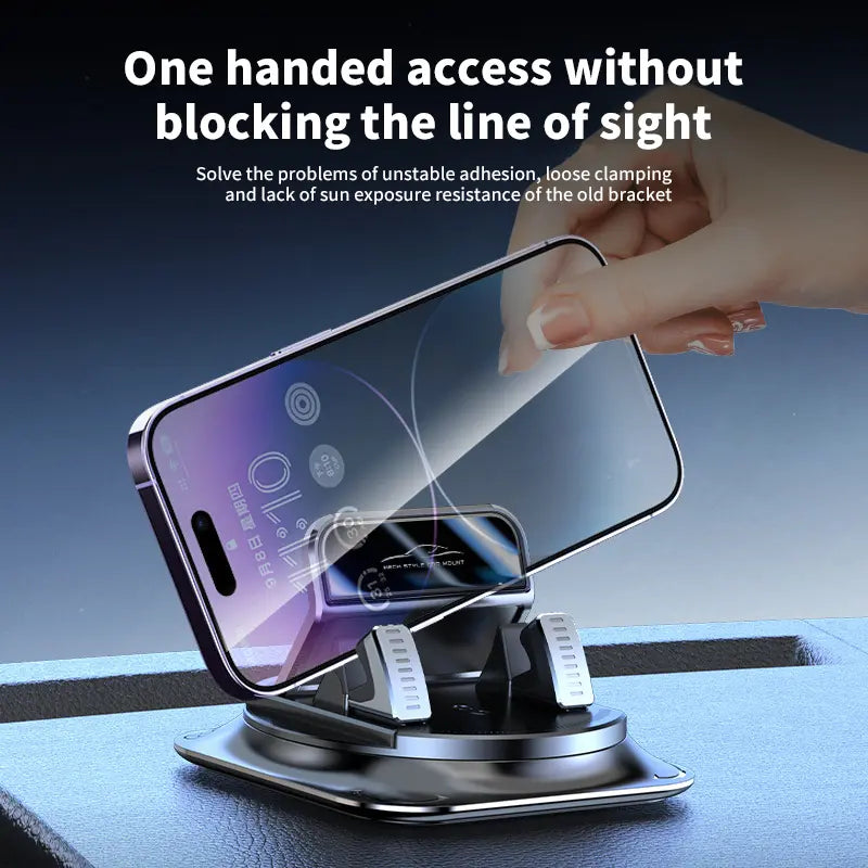 Revolutionary 360-Degree Rotatable Car Phone Holder for Ultimate Navigation