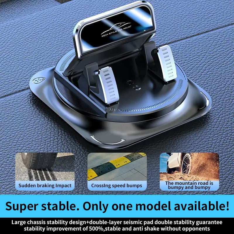 Revolutionary 360-Degree Rotatable Car Phone Holder for Ultimate Navigation