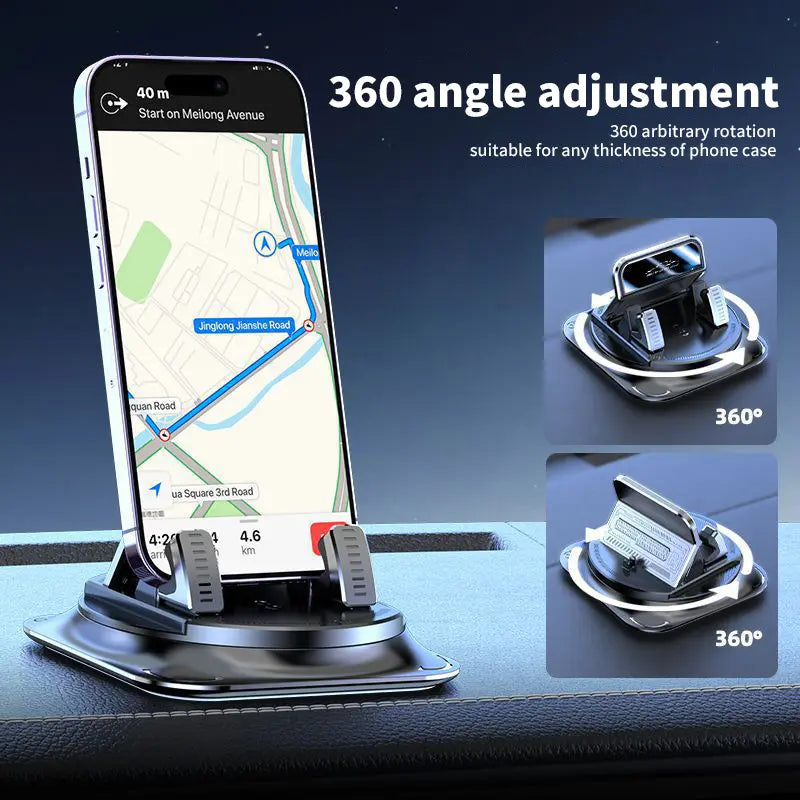 Revolutionary 360-Degree Rotatable Car Phone Holder for Ultimate Navigation