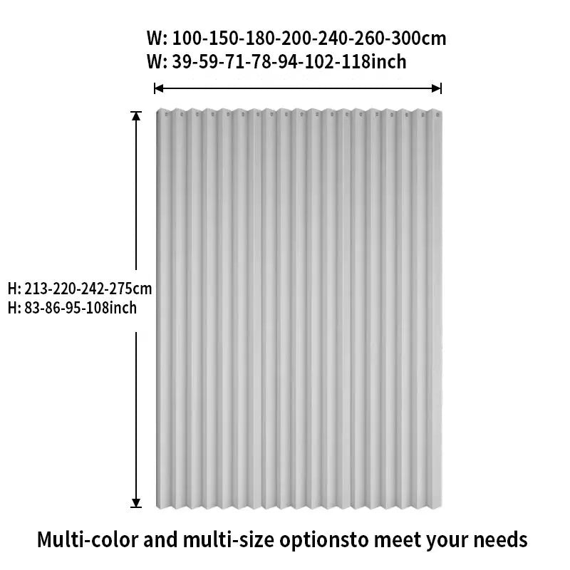 Upgraded Foldable Partition Curtain