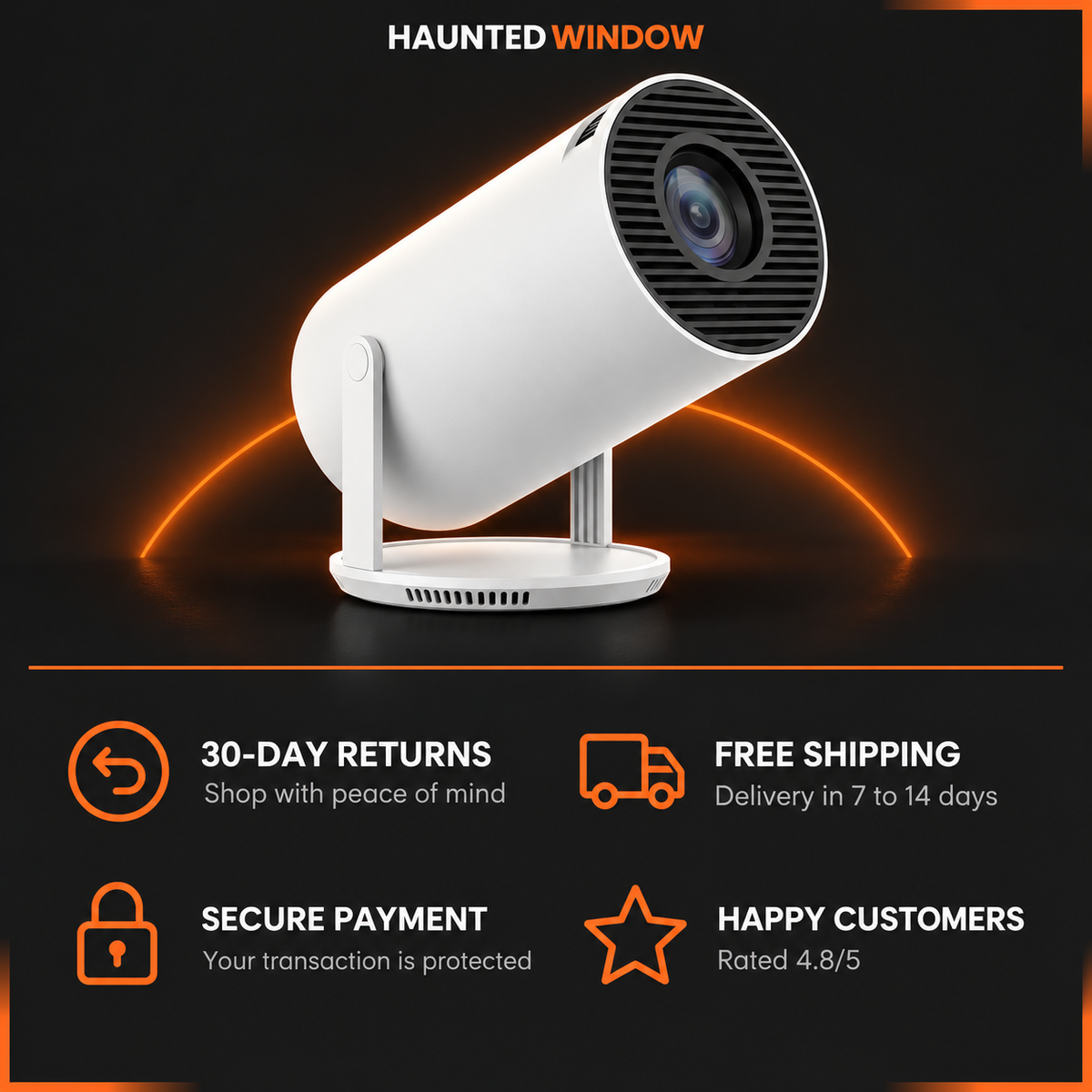 Portable Projector Halloween
