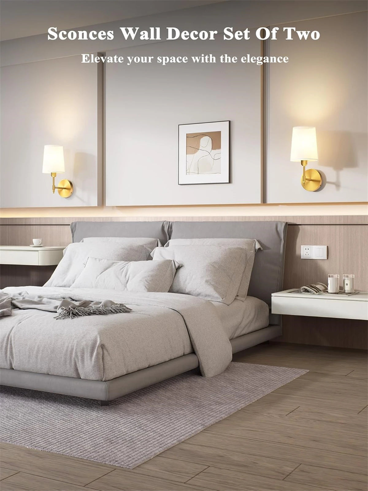 Battery Operated Wall Sconce LED