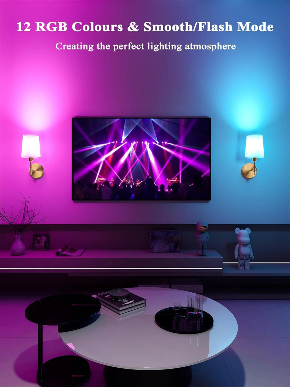 Battery Operated Wall Sconce LED